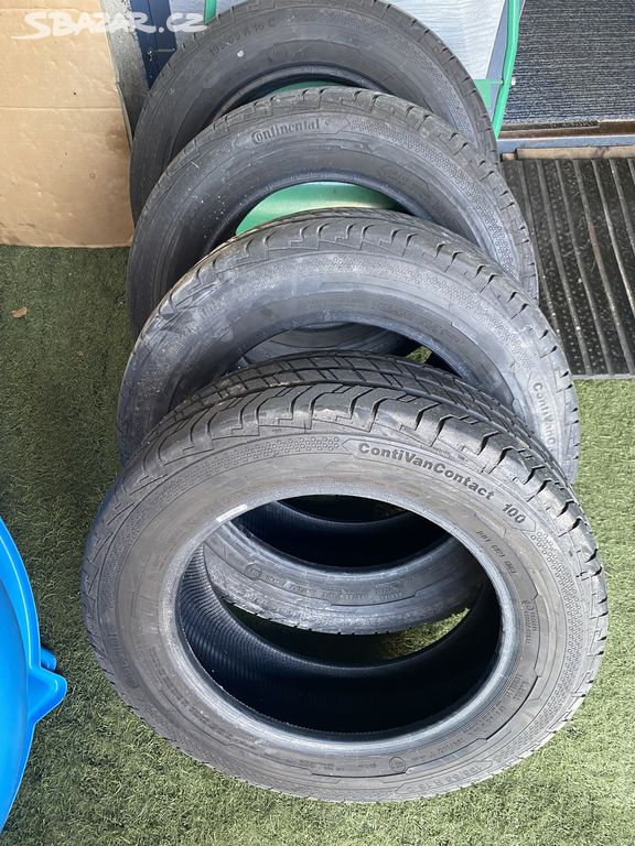 4 ks pneu 195/65 R 16 C letní ContiVan- VITO W447