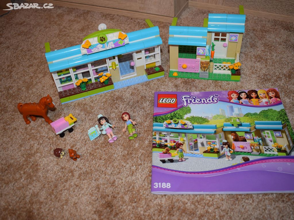 Lego friends 3188 Veterinární klinika v Heartlake