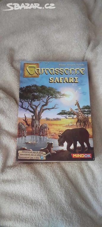 Nová hra Carcassonne Safari (monopoly, desková hra