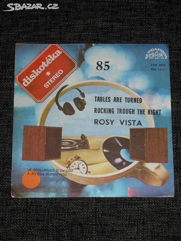 7" singl Rosy Vista - Tables Are Turned (1986).