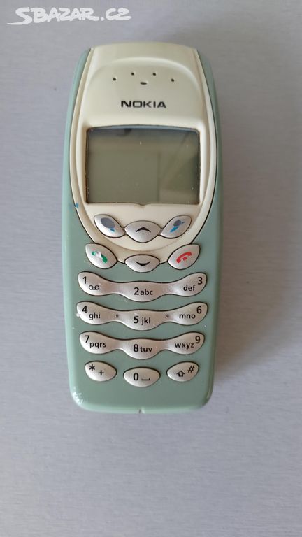 Nokia 3410 - nefunkční zběratelský kousek Praha