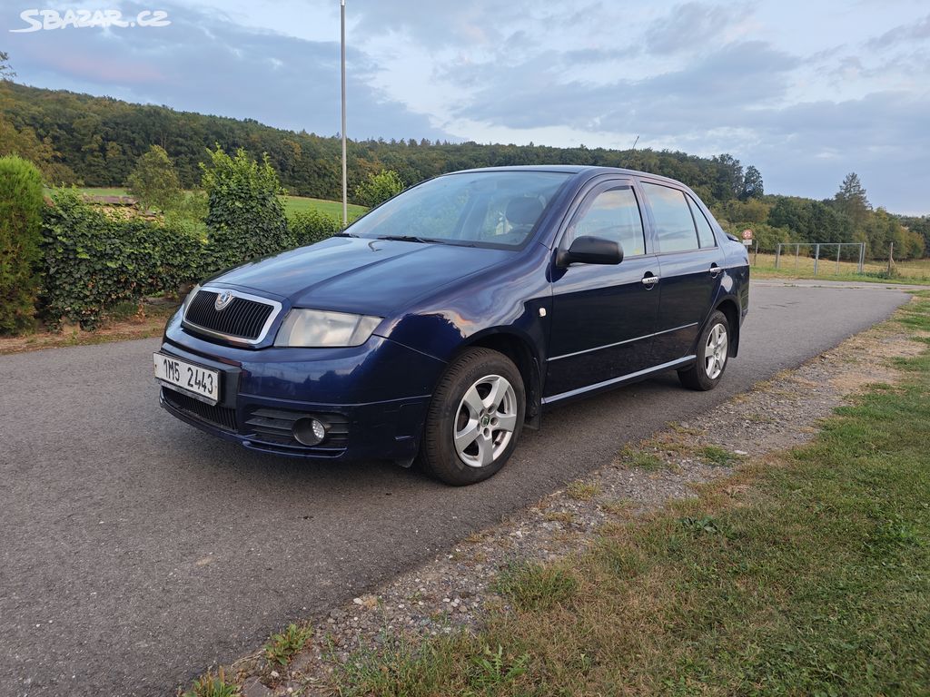 Škoda Fabia sedan 1,4MPi,r.v.2003-bez eko