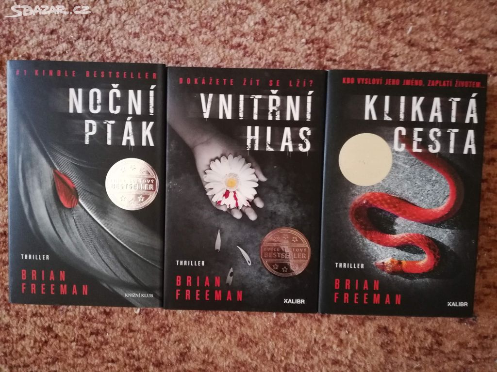 Třídílná sada thrillerů od Briana Freemana