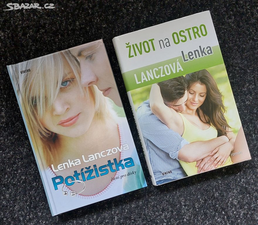 Lenka Lanczlová tyto dvě knihy CELKEM za 99 Kč