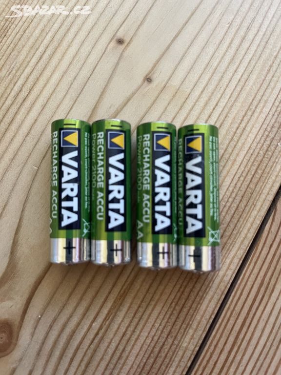 Dobíjecí baterie Varta 4 kusy, Power 2100 mAh