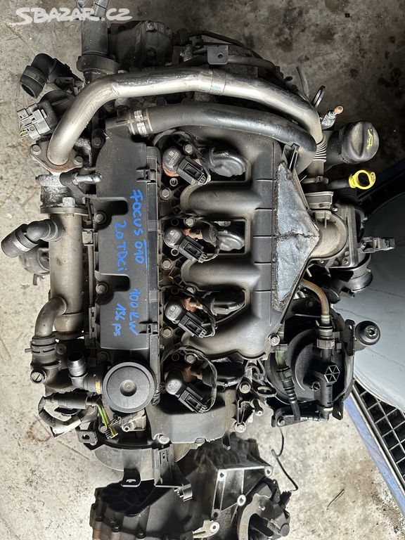 Motor 2.0tdci 100kw 136ps Ford Focus 2,0tdci