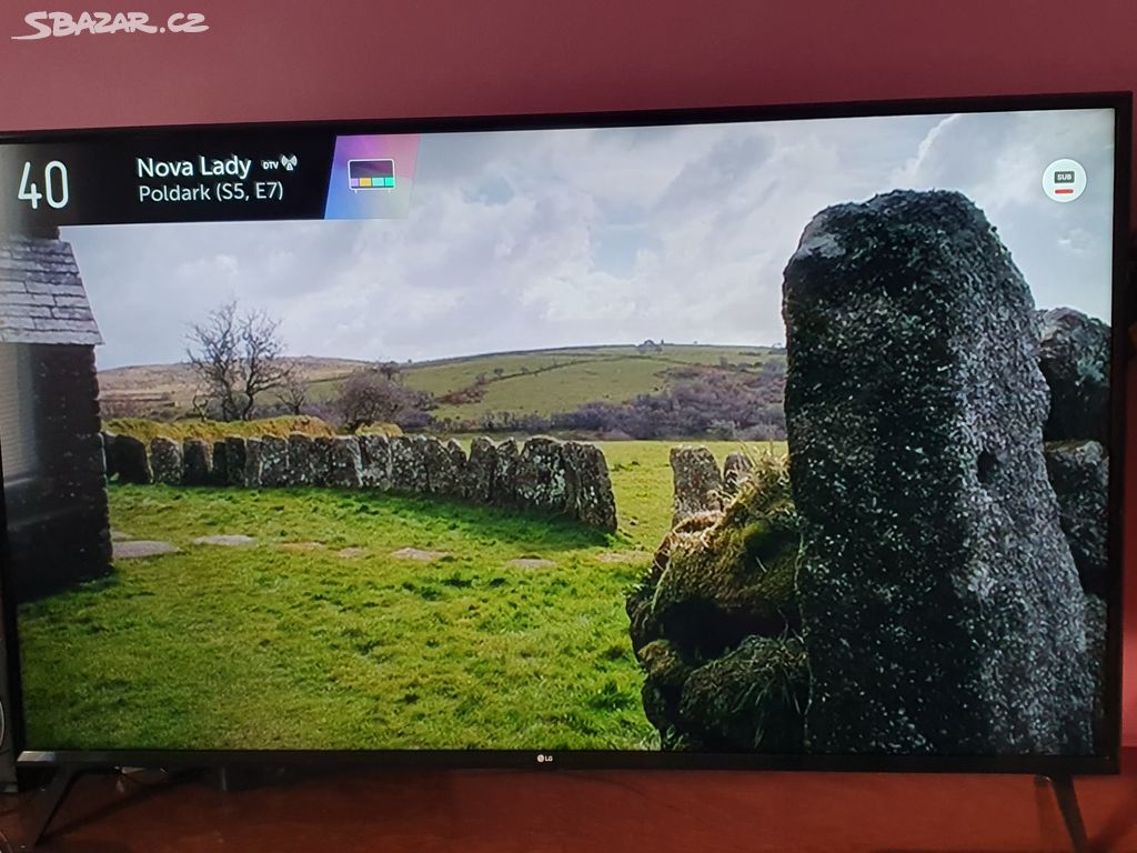 TELEVIZE tv LG 65UK6300MLB UHLOPŘÍČKA 65, SMART