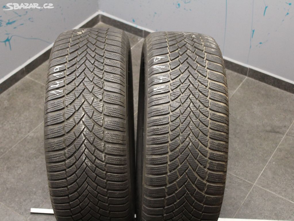 Z1423 Zimní 2ks pneu Bridgestone 215/55/17