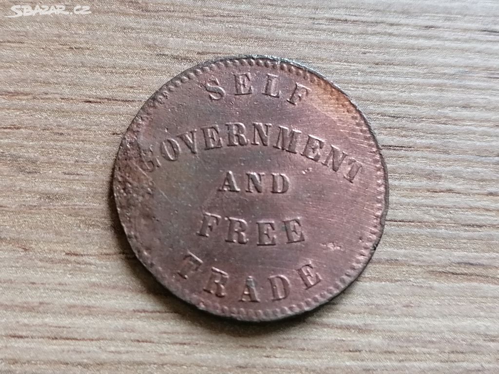 Kanada 1/2 Penny 1857 kolonie Prince Edward Island