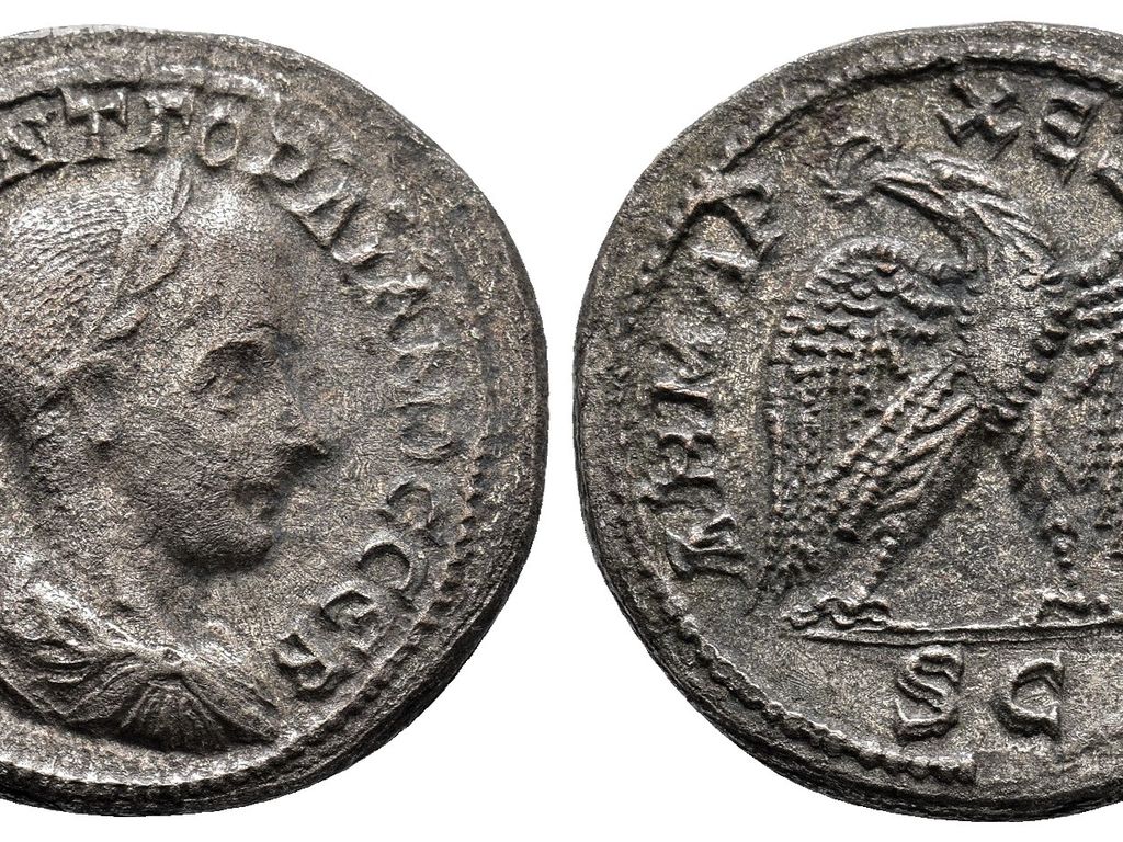 Řím - tetradrachma GORDIAN III