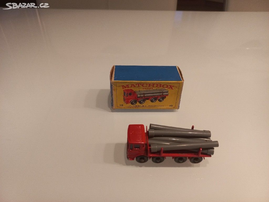 Matchbox rw Pipe Truck no.10