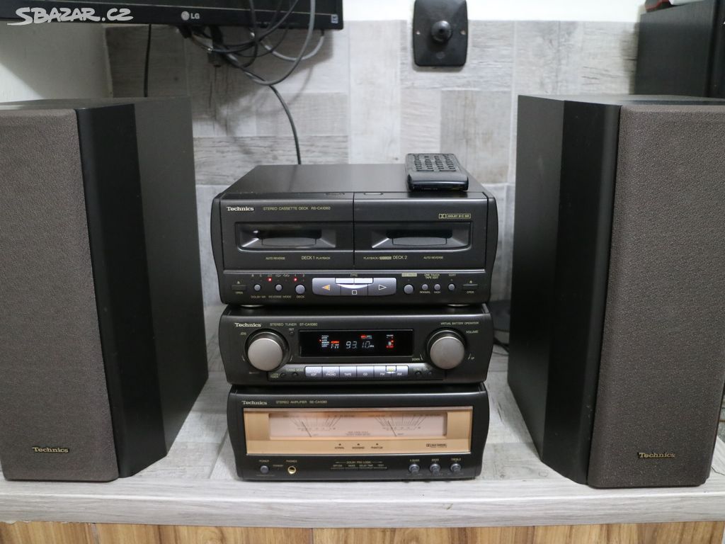 Mini Systém Technics SE-CA1080 Tuner/ Tape/ Repra