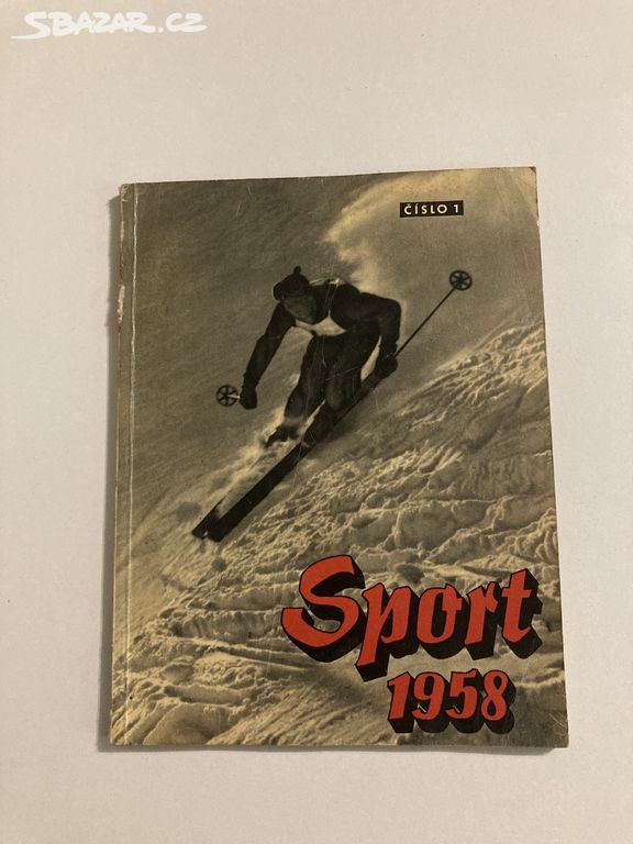 Časopis Sport z roku 1958