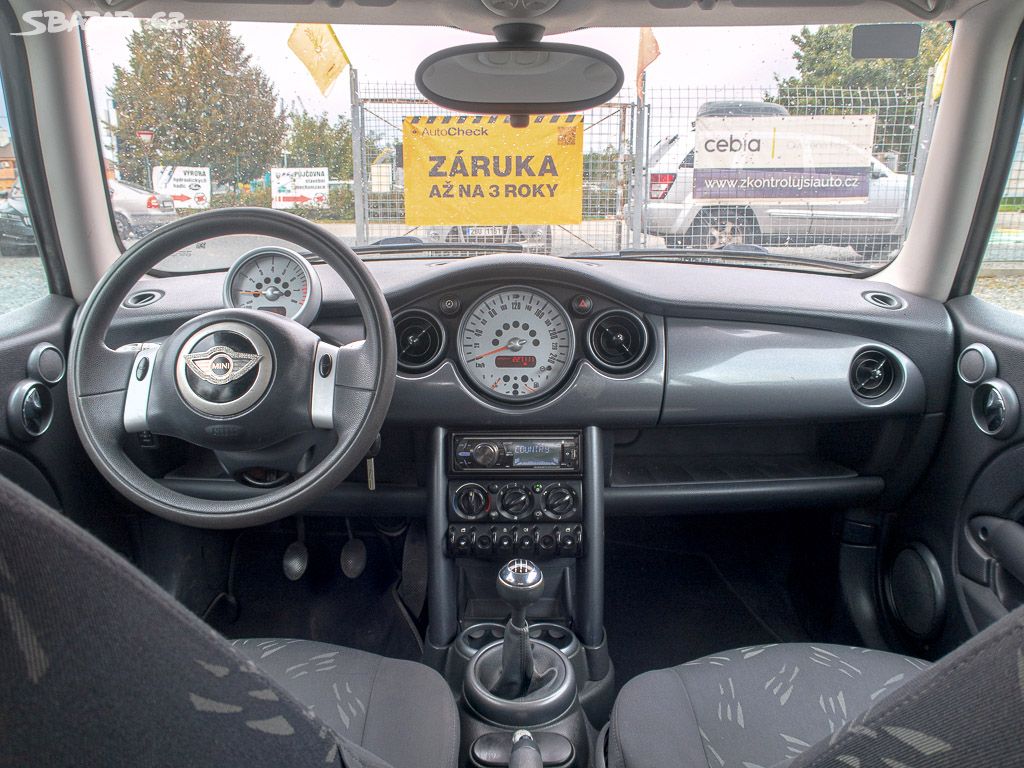 Mini One 1.6i 66KW PĚKNÉ PNEU Rajhrad, Brnovenkov Sbazar.cz