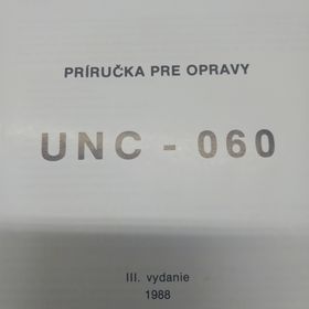 Obrázek k inzerátu: Příručka UNC 060