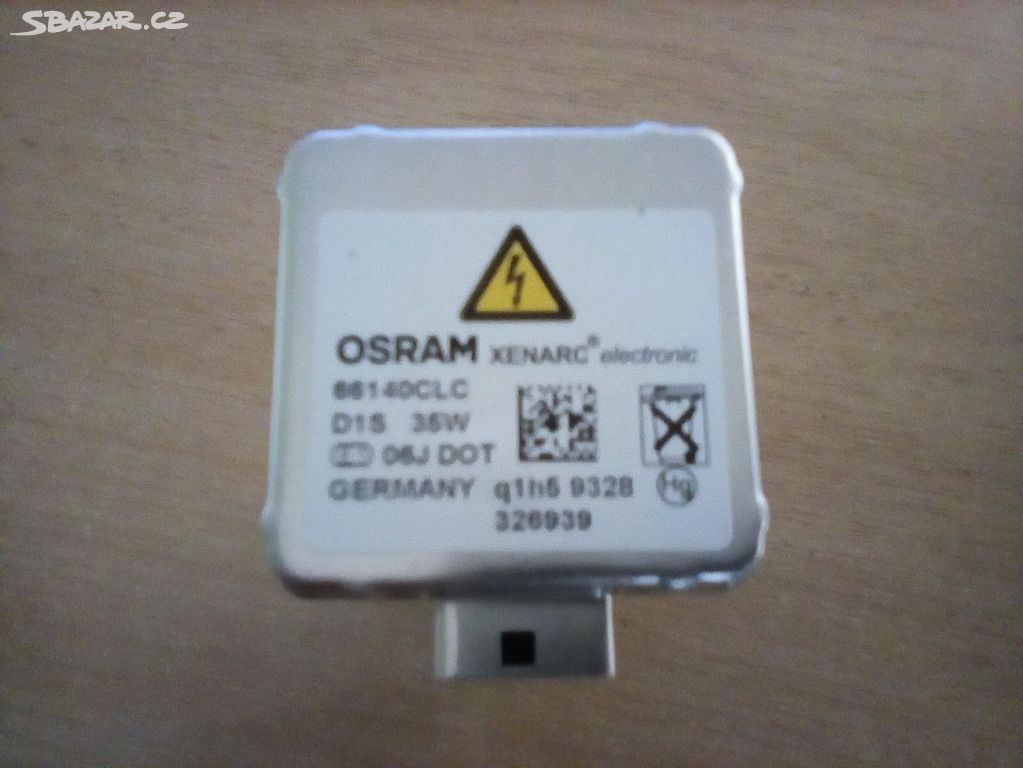 Xenonová výbojka D1S Osram Xenarc Original 85V 35W PK32d-2 66140