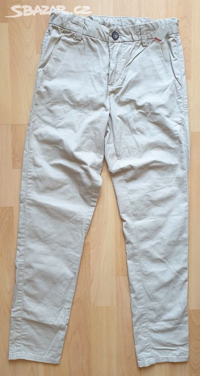 Nové letní bavlněné kalhoty LINDEX vel. 146