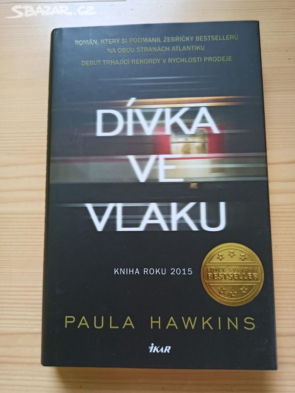 Kniha Dívka ve vlaku - Paula Hawkins - top stav!