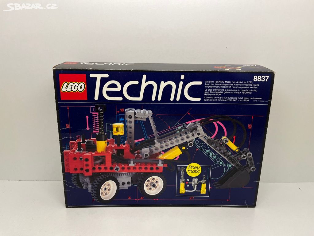 Lego Technic 8837 - pneumatický bagr