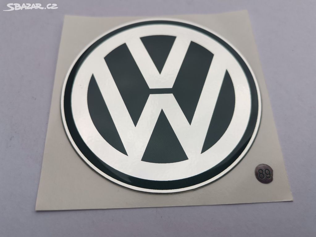 3D znaky loga poklicovky VW 90mm 115mm