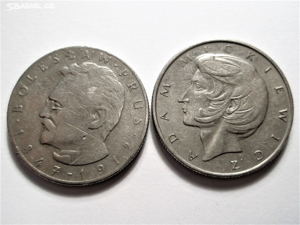 Polské mince 10 Zlotých,