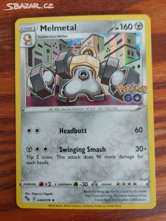 Pokémon - Melmetal (HOLO RARE KARTA)