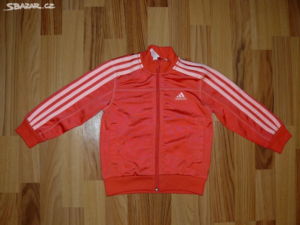 SLEVA! Dívčí MIKINA/BUNDA - zn. ADIDAS - vel. 104