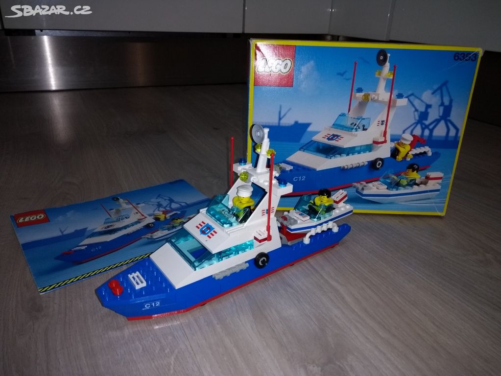 Lego city set 6353 s boxem a návodem