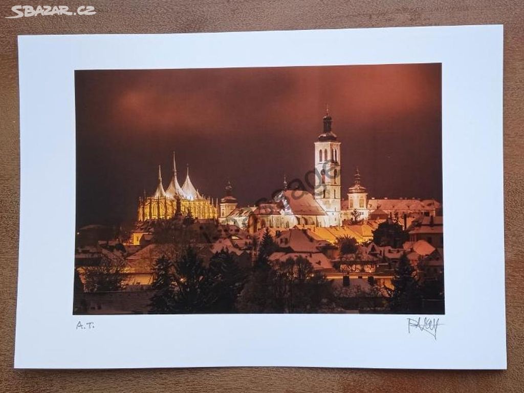 Radek Volf: Kutnohorské panorama v noci - Fotograf