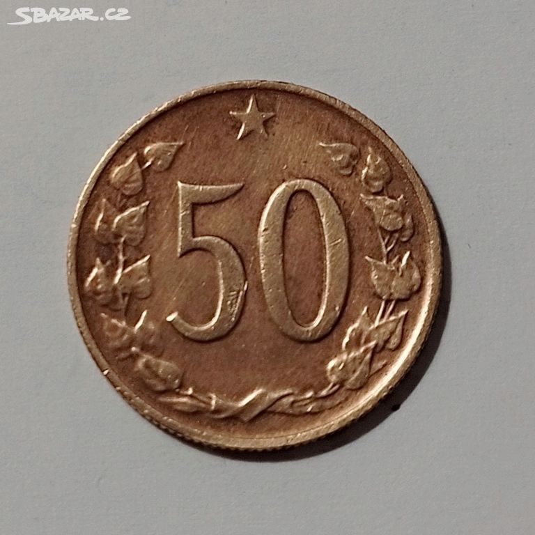 547. 50 haléřů 1963 ČSSR