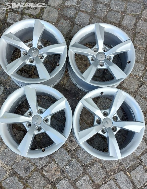 16" SADA AUDI ORIG DISKŮ 7,5JX16 ET37 5X112 A6