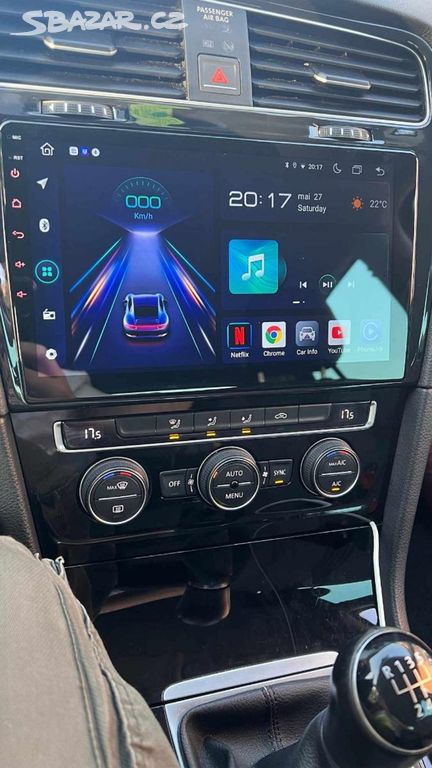 Android autorádio s navi pro VW GOLF 7 (2013-2017)