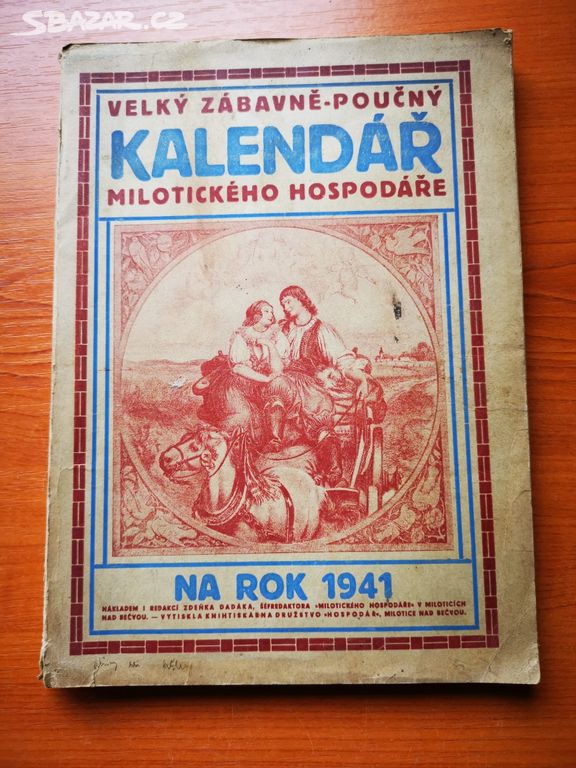 Poučný kalendář mitologického hospodařeni 1941