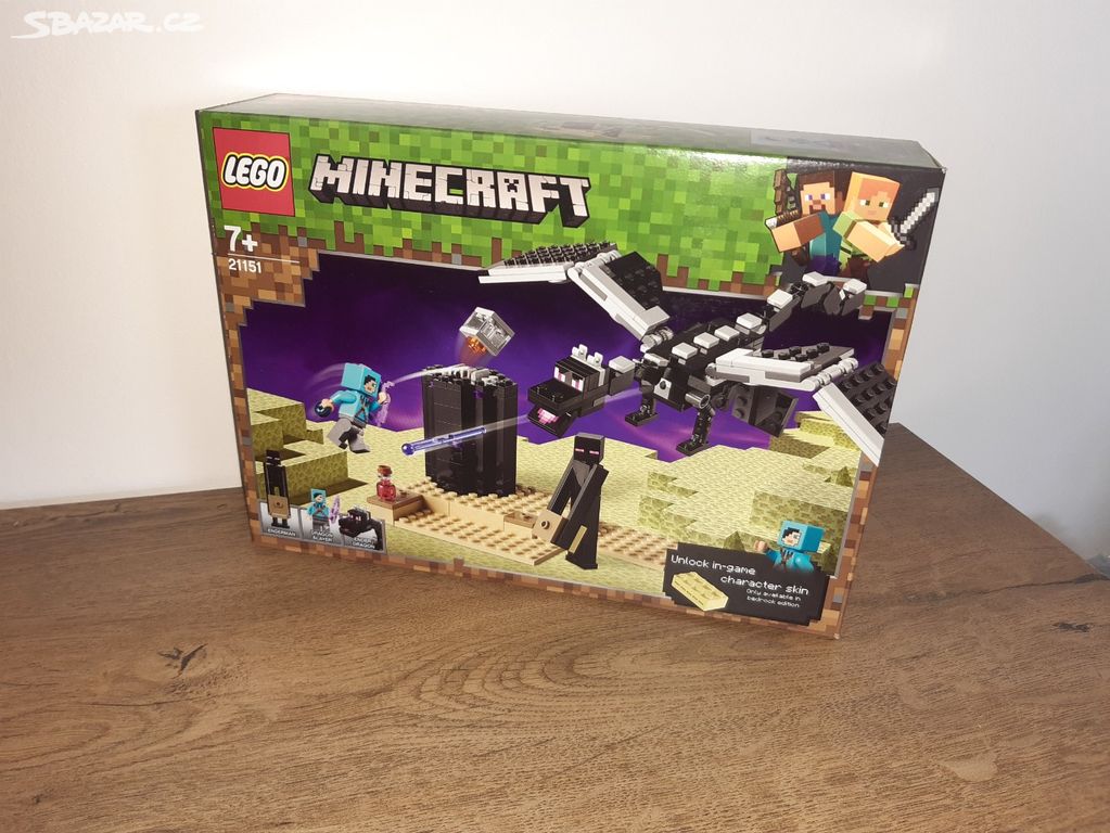 LEGO Minecraft 21151 Souboj ve světě End - NOVÉ