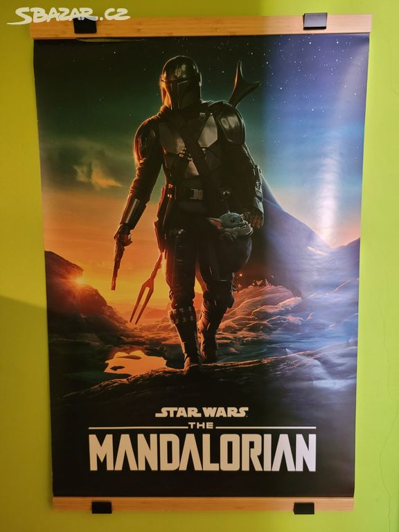 Nový plakát The Mandalorian s bambusovým závěsem
