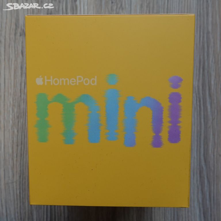 Apple HomePod Mini Yellow - prázdná krabička