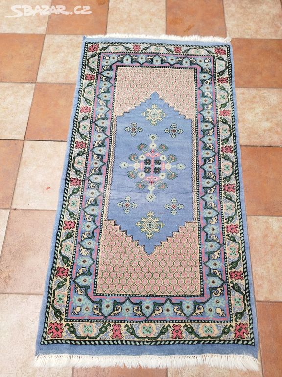 Starý perský koberec orig 140 x 72 cm