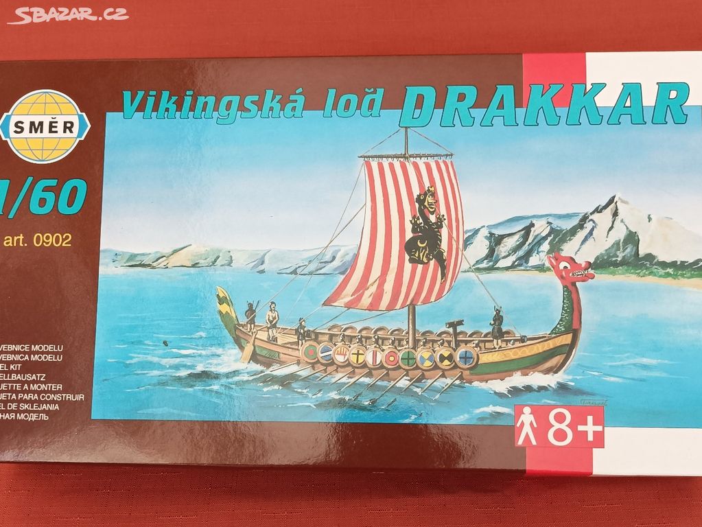 Model "Vikingská loď DRAKKAR"