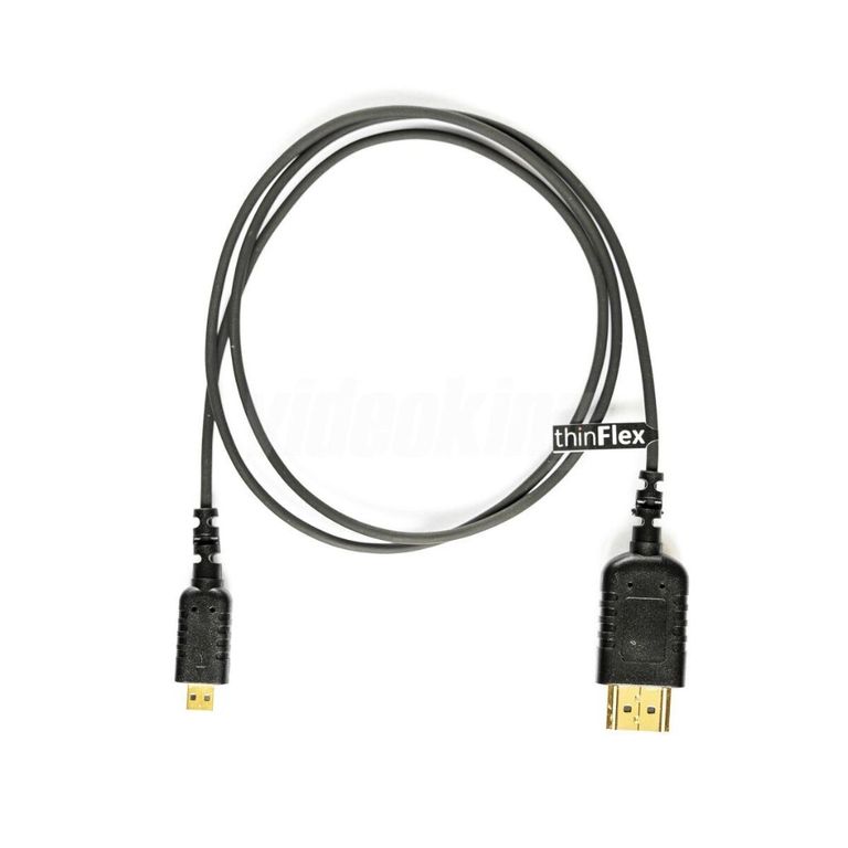 ThinFlex Micro-HDMI to HDMI  4K60p HDMI Kabel 3m