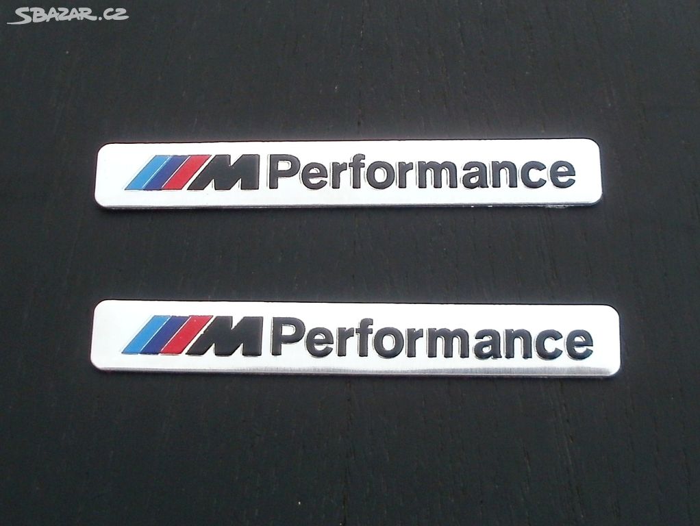 znaky BMW M Performance 2ks