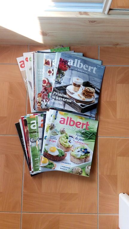 3. Časopisy Albert u nás v kuchyni