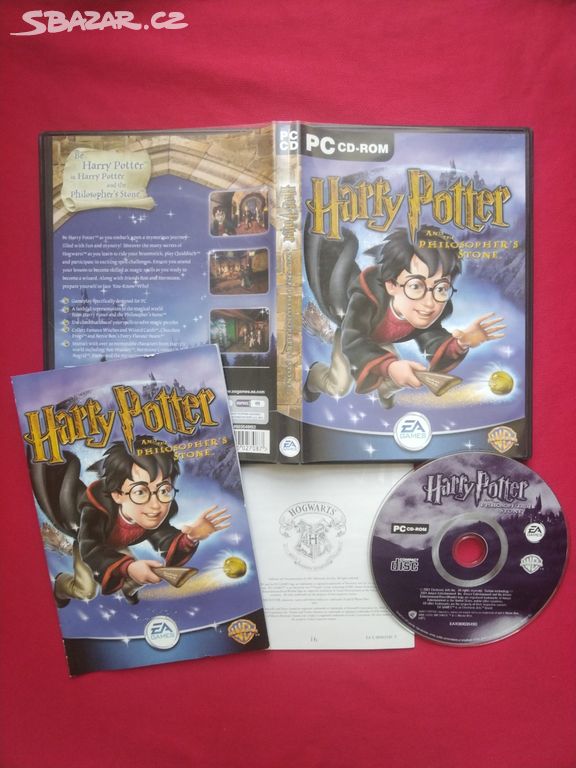 Harry Potter a Kámen mudrců retro PC hra