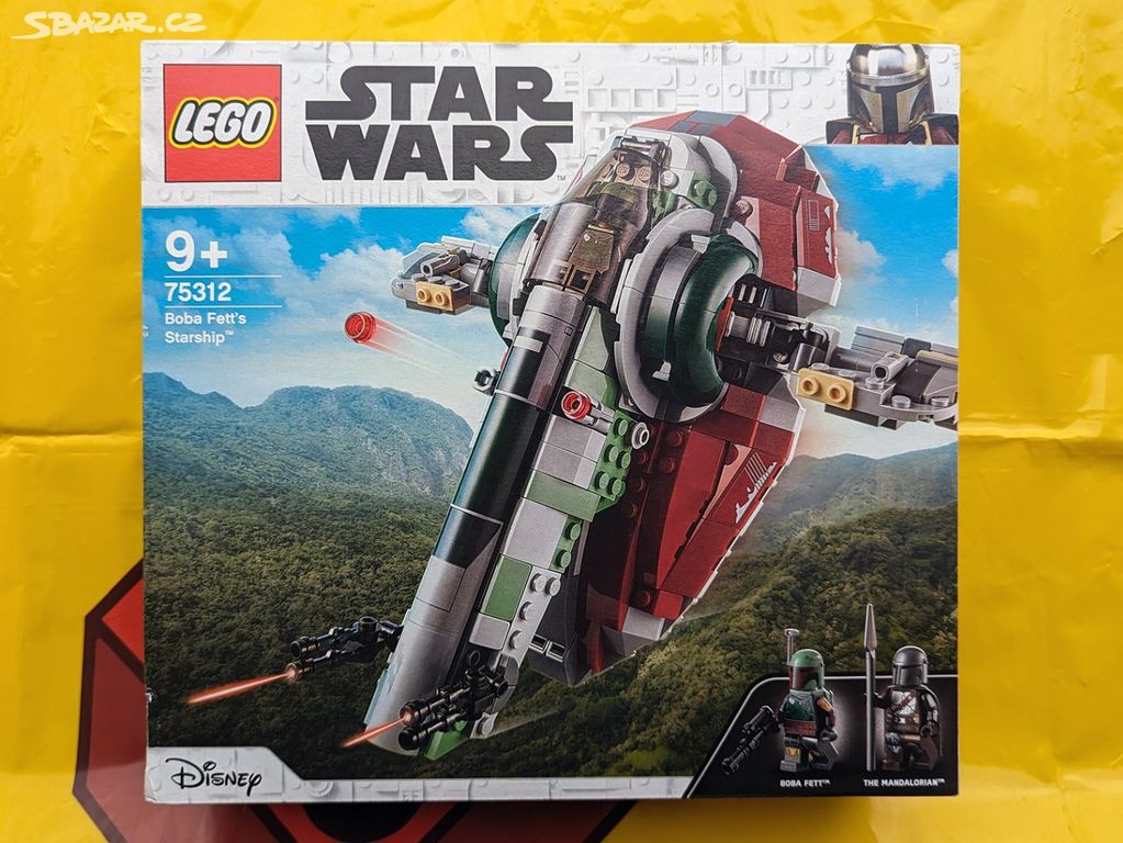 LEGO 75312 Star Wars Boba Fett a jeho kosmická loď