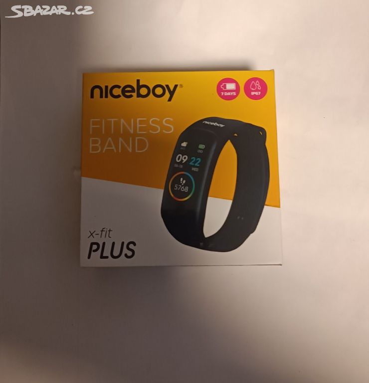 Hodinky Fitness náramek Niceboy X-fit Plus