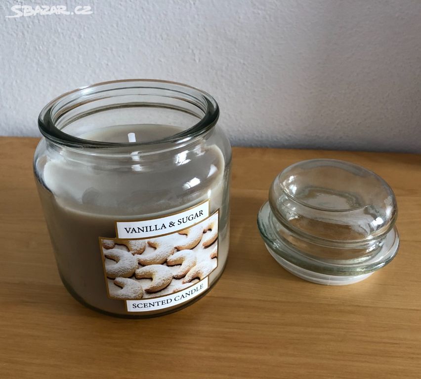 Nová svíčka - Liv&Bo - vanilkové rohlíčky