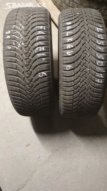 2x pneu Falken 205/50/17 zimní,