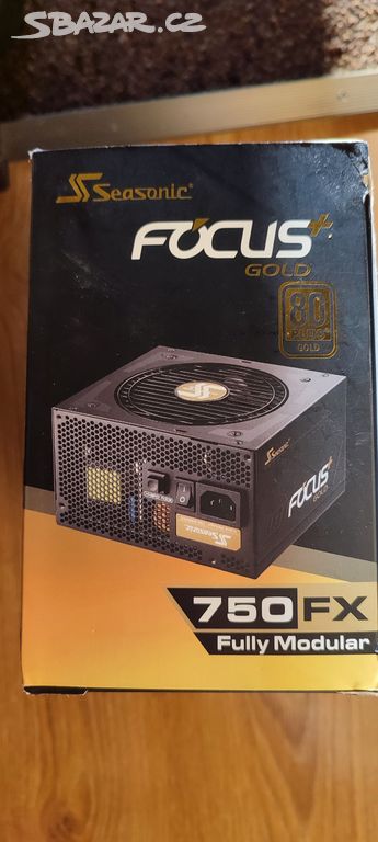 SEASONIC zdroj 750W Focus Plus SSR-750FX, 80+ GOLD