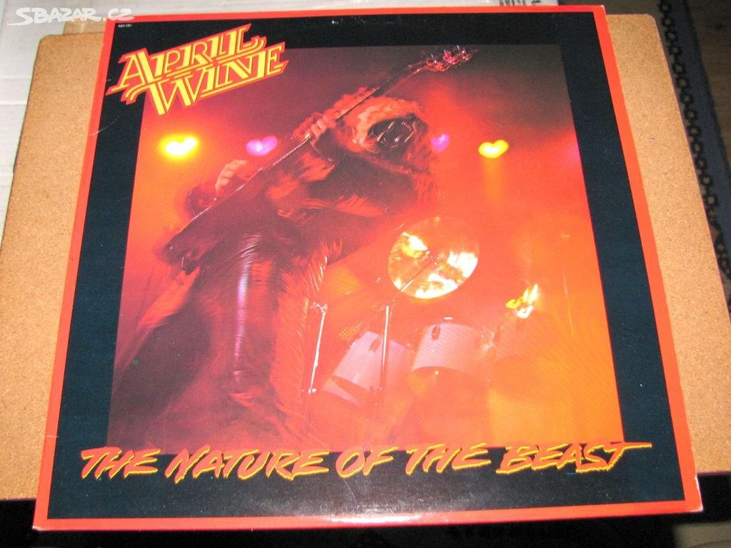 LP - APRIT WINE - THE NATURE OF THE BEAST-EMI/1981