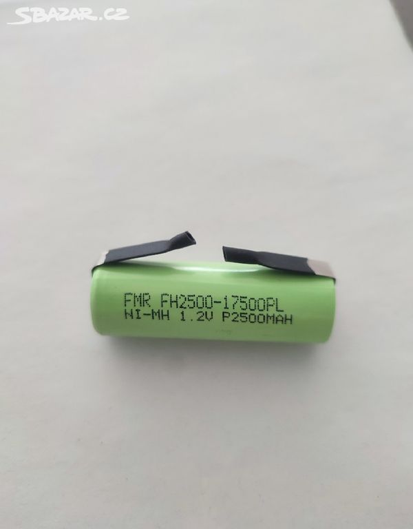 Nová nabíjecí NI-MH baterie 1,2V 2500mAh