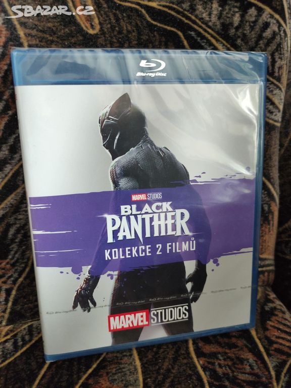Blu ray Black Panter 1+2 díl v cz